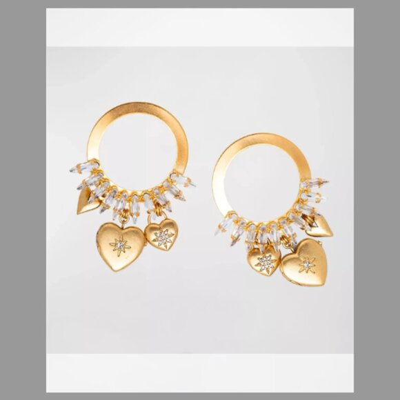 Elizabeth Cole NWT Zinnia Earrings - Picture 1 of 3